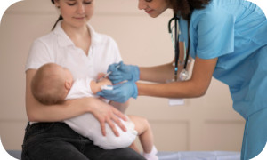 Le calendrier de vaccination de bébé